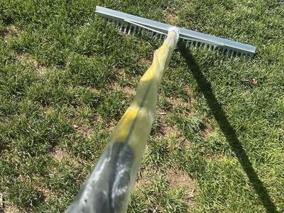 Rake for landscaping