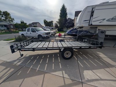 Trailer used for 4-wheelers.