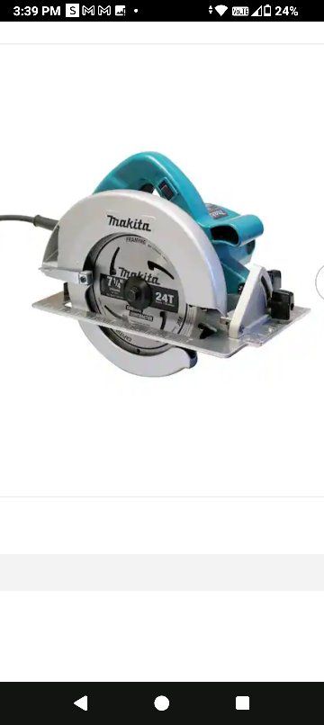 Makita 5007F 7-1/4" Circular Saw with 24T Blade - New in Box