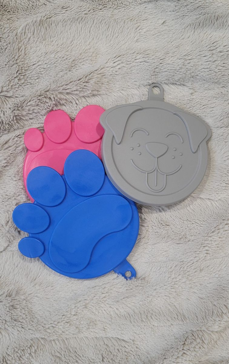 Top Paw Pet Food Can Lid Covers 3-Pack