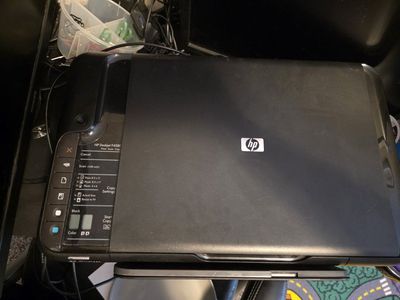 HP Deskjet F4580 All-in-One Printer, Scanner, Copier - Black, USB