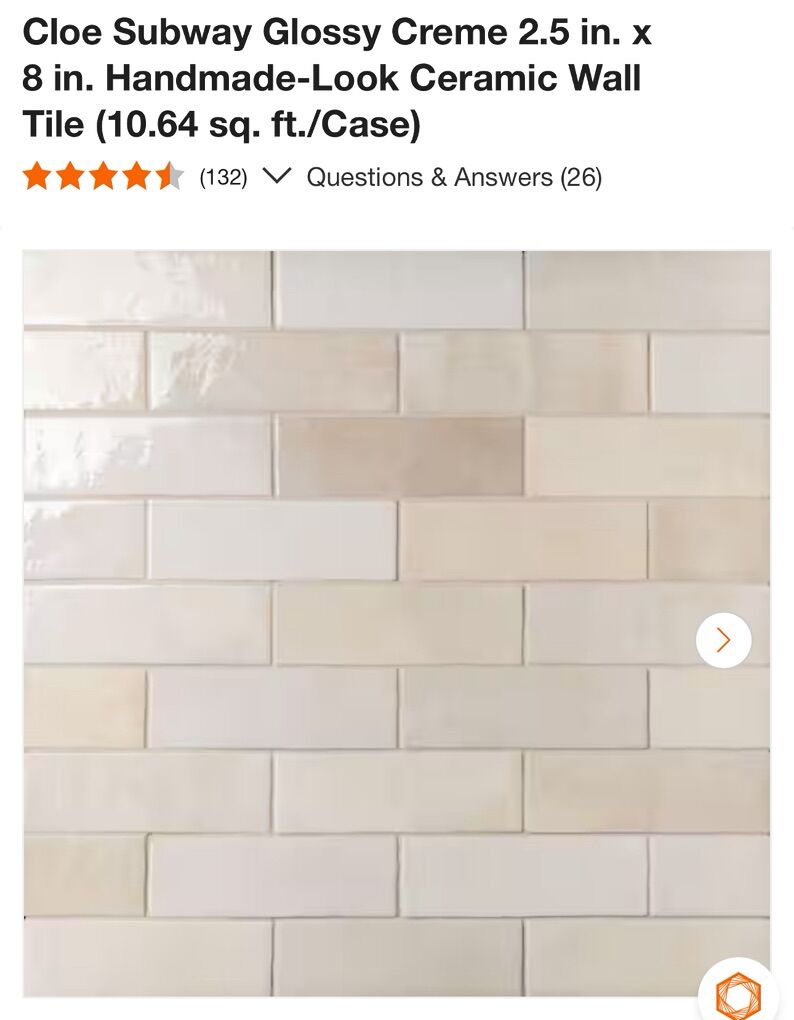 Bedrosians Cloe Ceramic Wall Tile