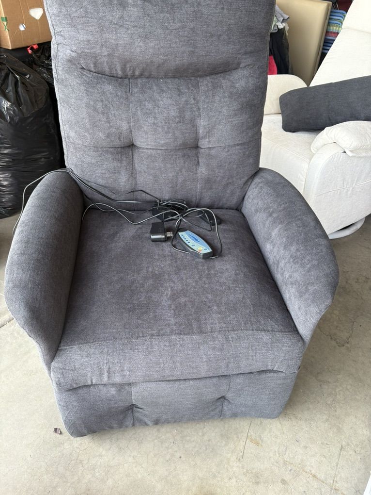 Grey Recliner