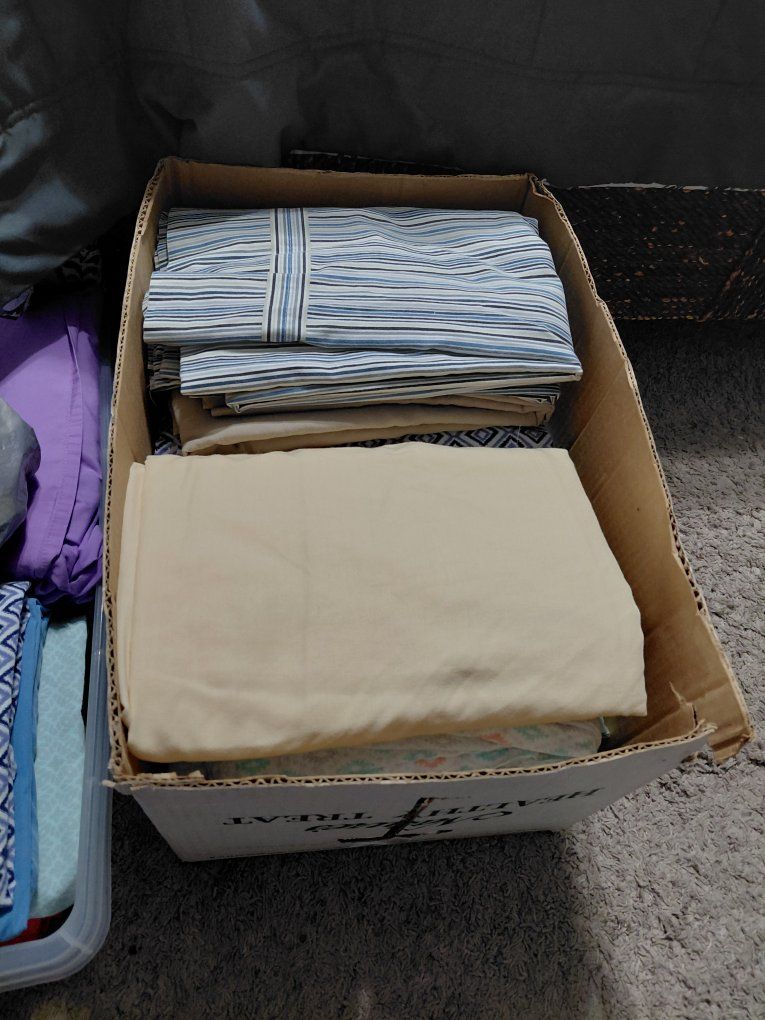 Twin flat sheets from Licensed Massage Therapist
