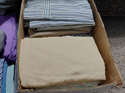 Twin flat sheets from Licensed Massage Therapist