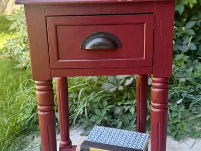 Nightstand or end table.
