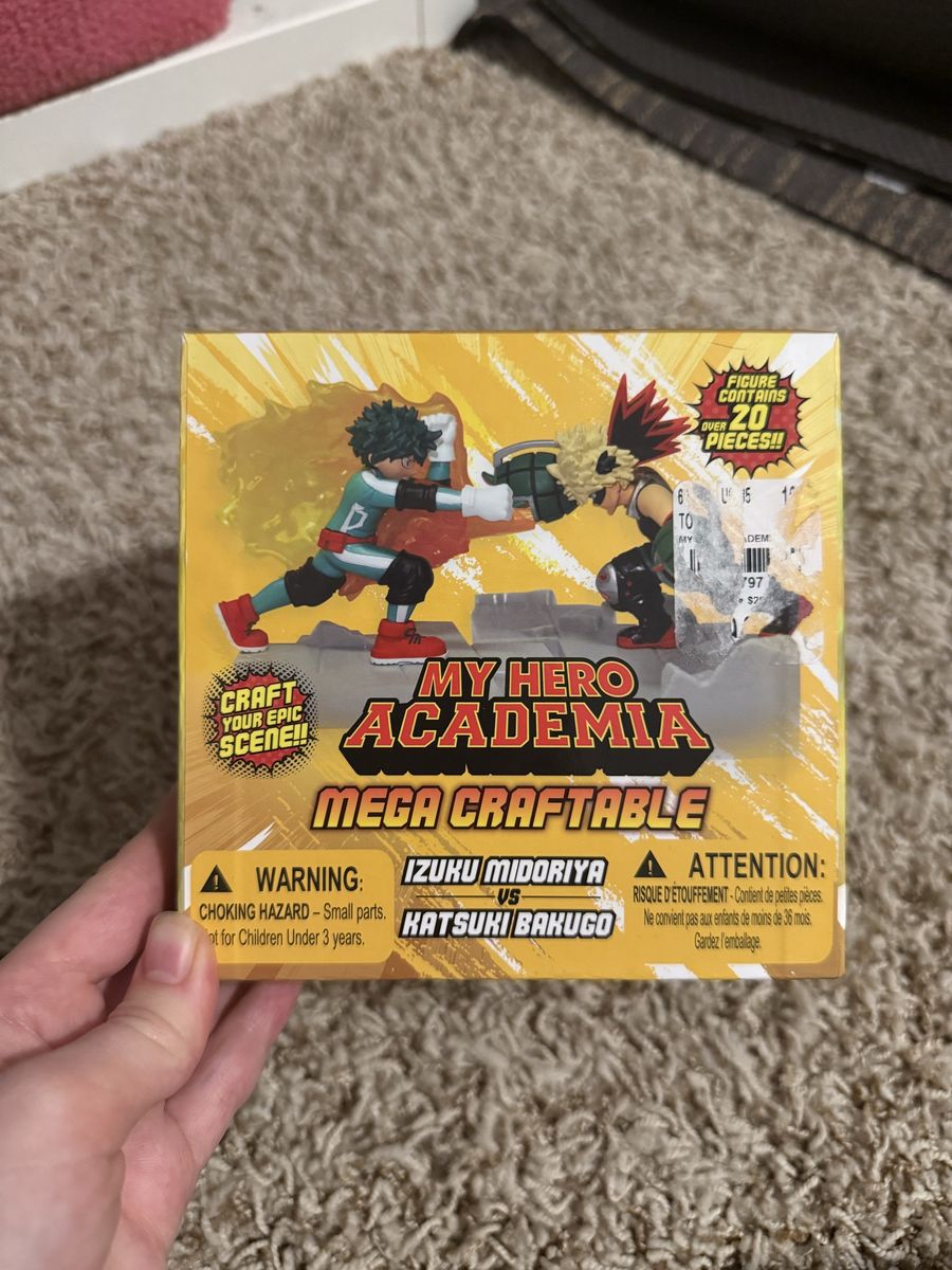 Bakugou & Deku mega craftable