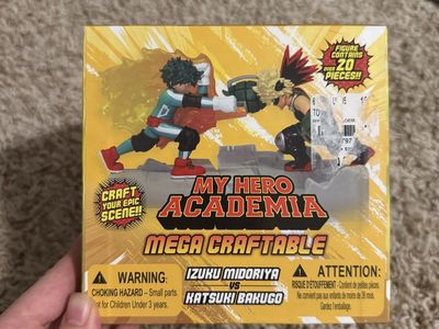 Bakugou & Deku mega craftable