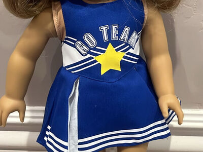 American girl cheerleader