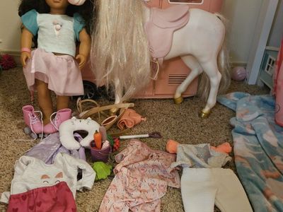 Our Generation Horse/Trailer/Doll