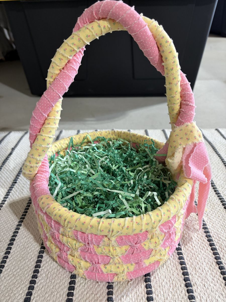Rag Basket Easter Basket