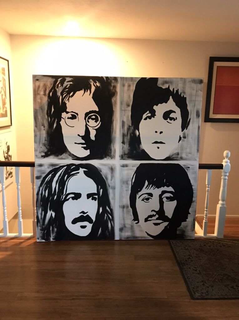 Beatles Artwork Original Painting