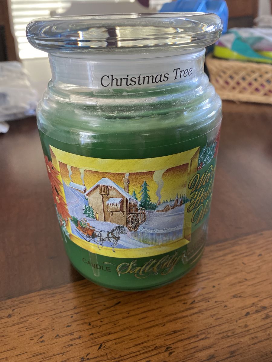 Salt City Candle Christmas Tree