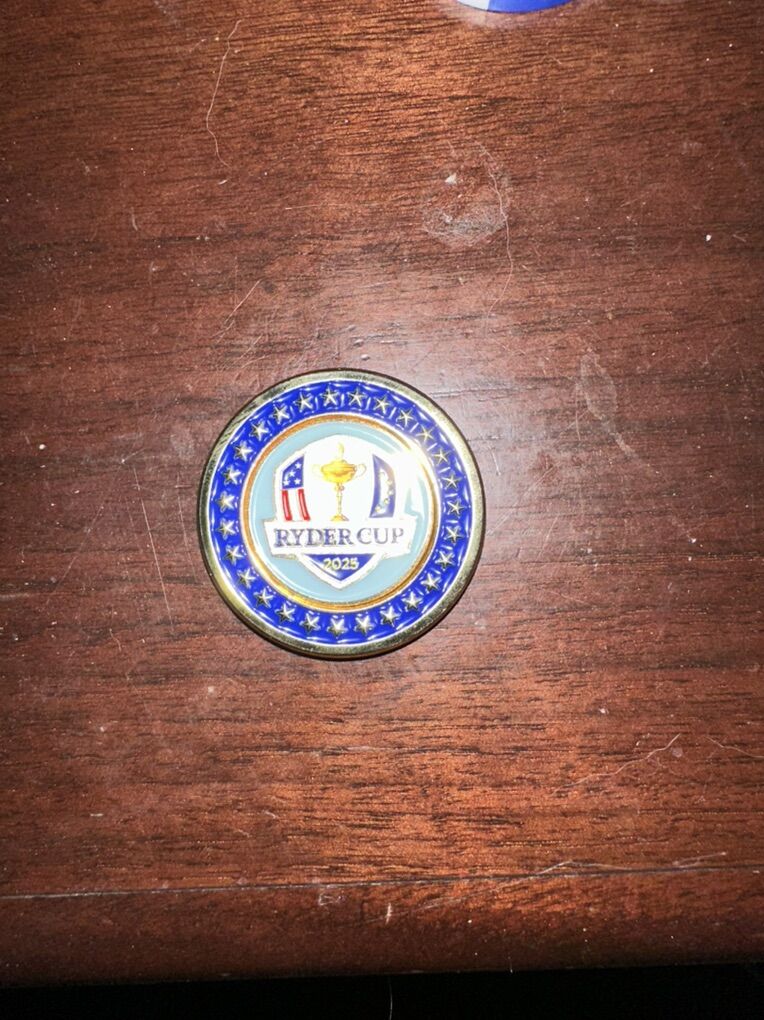 45th Match Up Ryder Cup Metal Coin Ball Marker