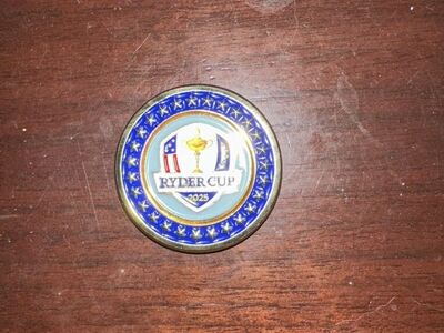 45th Match Up Ryder Cup Metal Coin Ball Marker