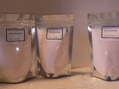 Fisher's Herbal Pharmacy Rose Facemask - Natural Skincare, Mix with 1/4 Water