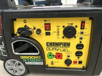 Champion 3500 Watt Dual Fuel Inverter Generator