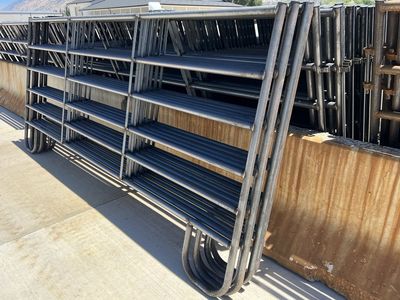 *LIMITED AVAILABILITY* Livestock Panel 12' Heavy-Duty J-Leg