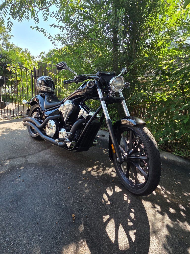 Honda Fury VT1300CX Cruiser Motorcycle - Black