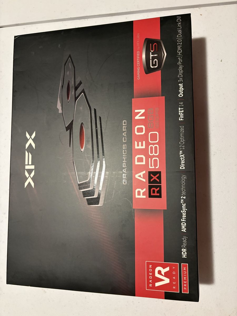 XFX GTS XXX Radeon RX 580 8 GB Video Card