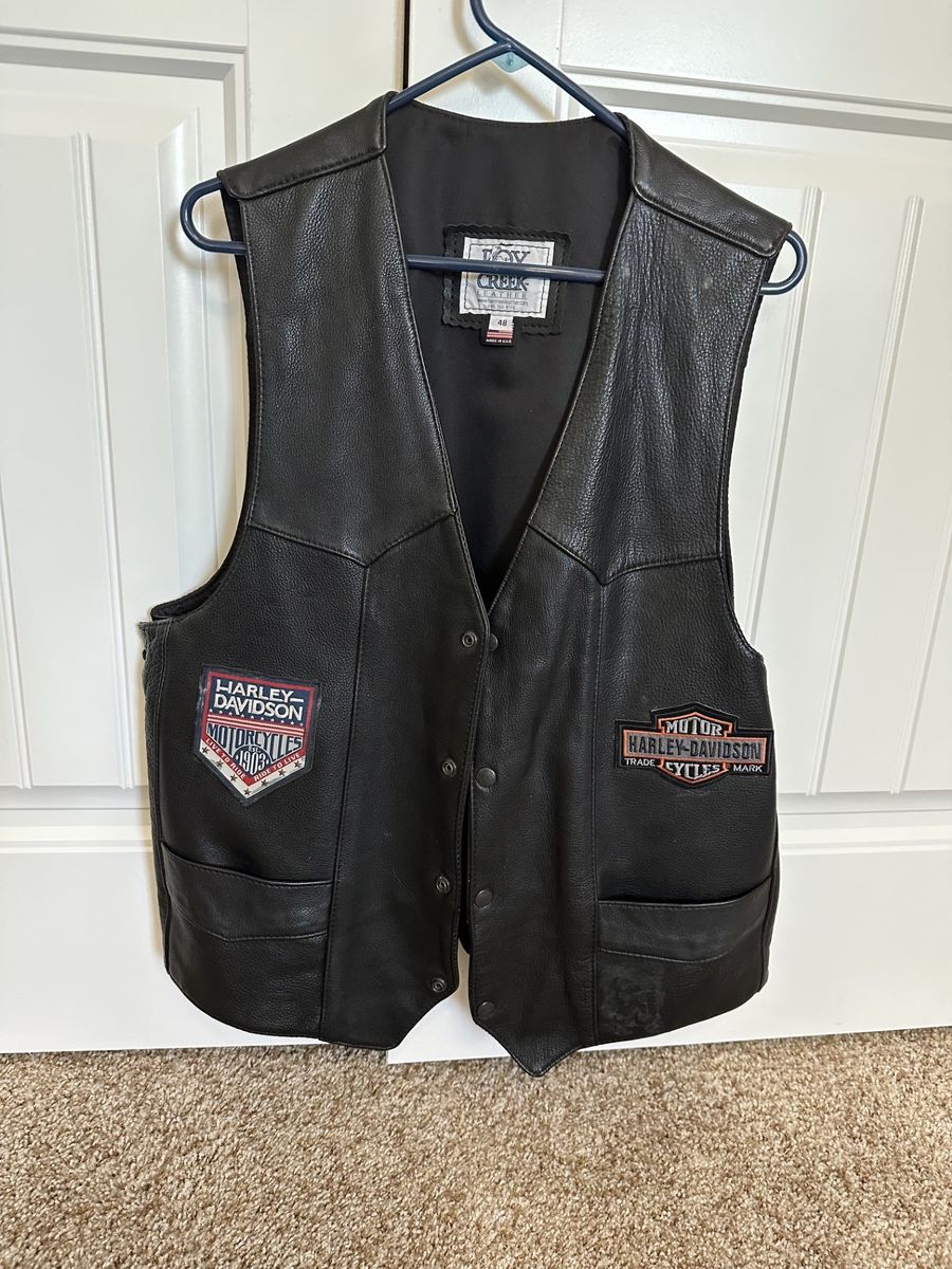 Fox Creek Leather Vest