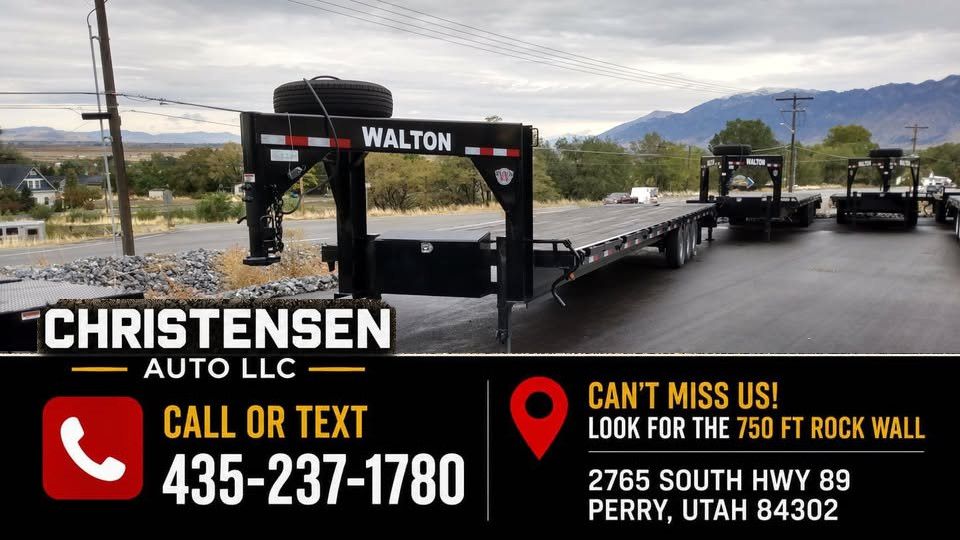 New 2023 40 FT Walton flatbed Gooseneck