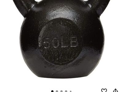 50 Lb Kettle bell