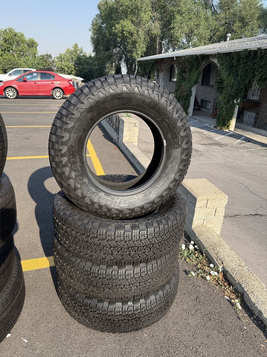 Set of 5 Nexen Roadian ATX Tires 245/70R17