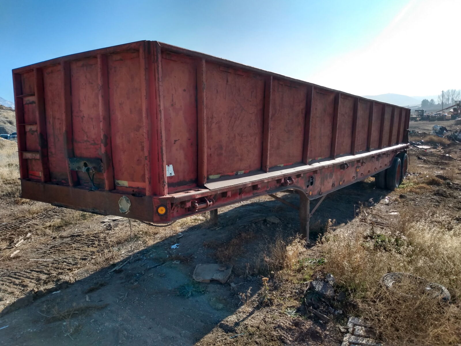 40 foot scrap metal or loose product trailer PRICE REDUCED!!!
