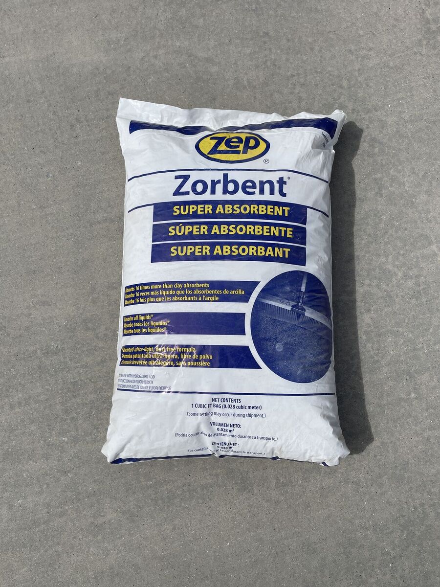 Zep - Zorbent 1 Cubic Ft Bag - Super Absorbent