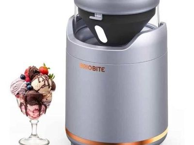 Rechargeable Ice Cream Machine - Gelato, Sorbet & Frozen Yogurt Maker