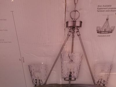 Progress Lighting Tiana 3-Light Chandelier