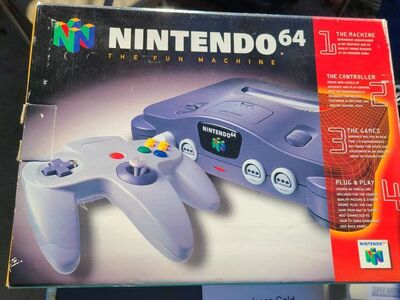 N64 games and consoles all sold separately