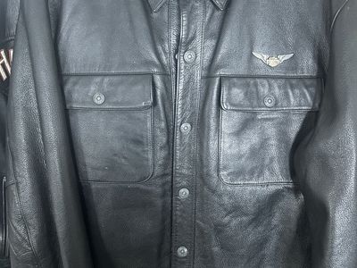 Men’s Large Harley snap jacket/ shirt