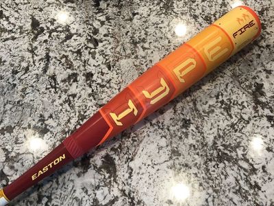 EASTON Hype Fire USSSA Baseball Bat 30in/20oz (-10) Drop 10 2 3/4in Barrel Hype Fire