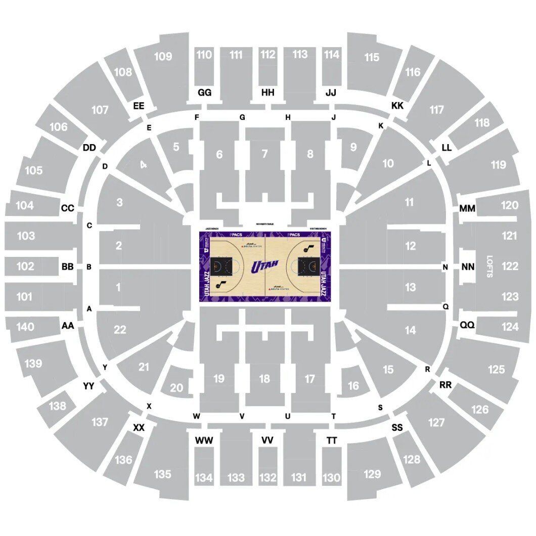 2 Tickets - Jazz vs Clippers - 1/27/2025 - $10/each - Upper Bowl Row 6