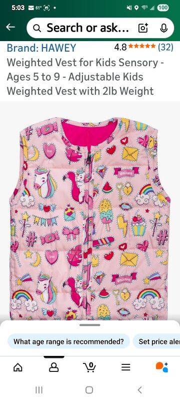 New in Package! Medium Weighted 2Lb Vest