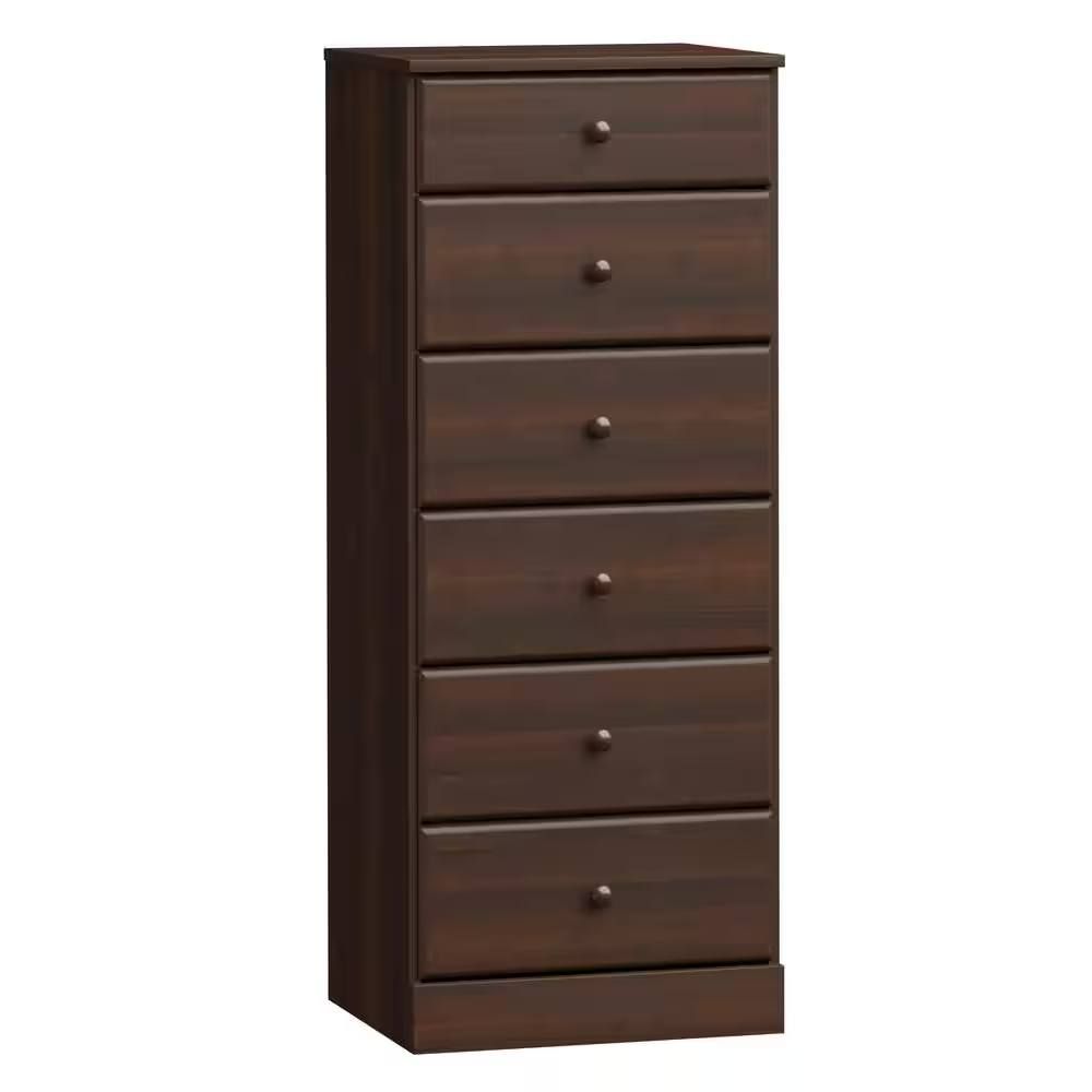 Astrid 6-Drawer Espresso Chest