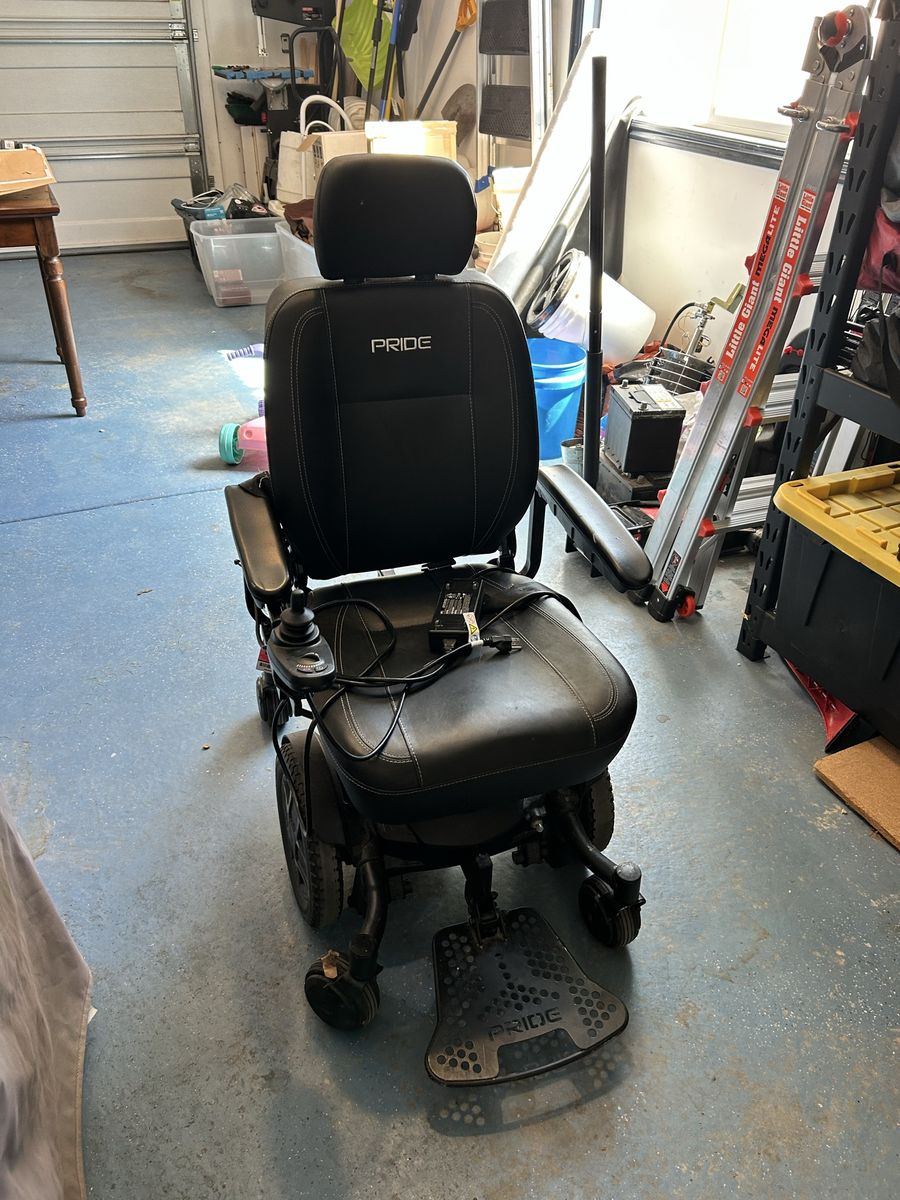 Pride Mobility Go-Chair Power Wheelchair - Black, Compact & Portable Electric Chair