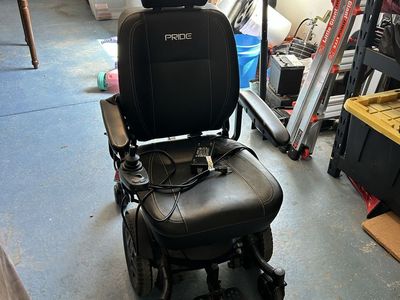 Pride Mobility Go-Chair Power Wheelchair - Black, Compact & Portable Electric Chair
