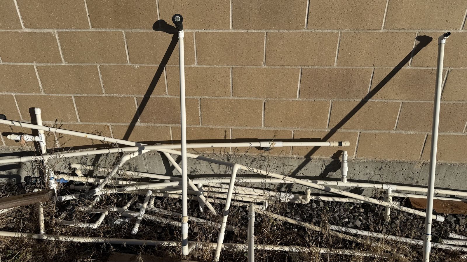 Sprinkler setup