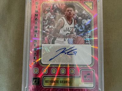 Keyonte George RC Donruss Signature Series - 11/20
