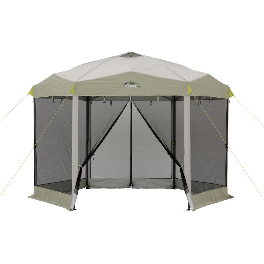 CORE 40431E 12' x 10' Center Push Mesh Screenhouse 1819403 #107370