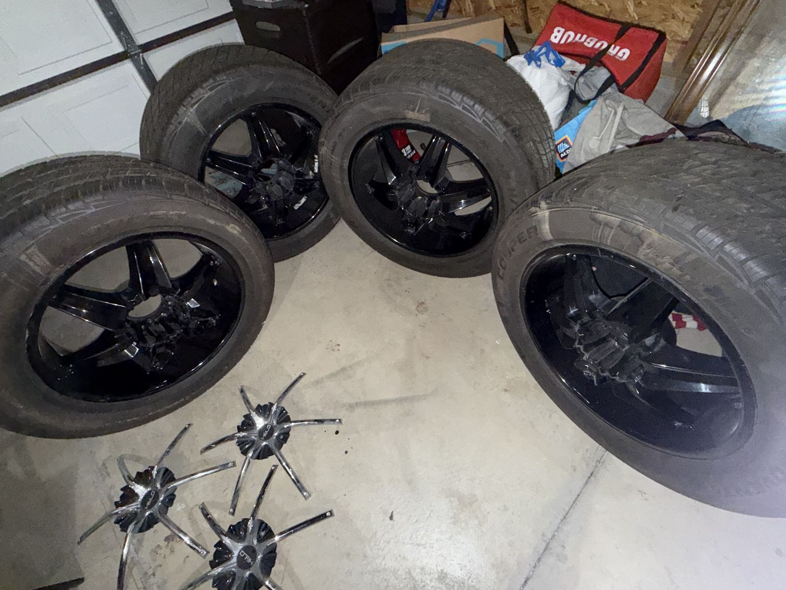 Helo Rims with Cooper Adventurer Tires