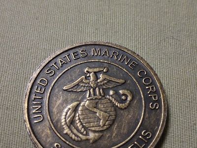 United States Marine Corps Semper Fidelis Challenge Coin Military Collectible