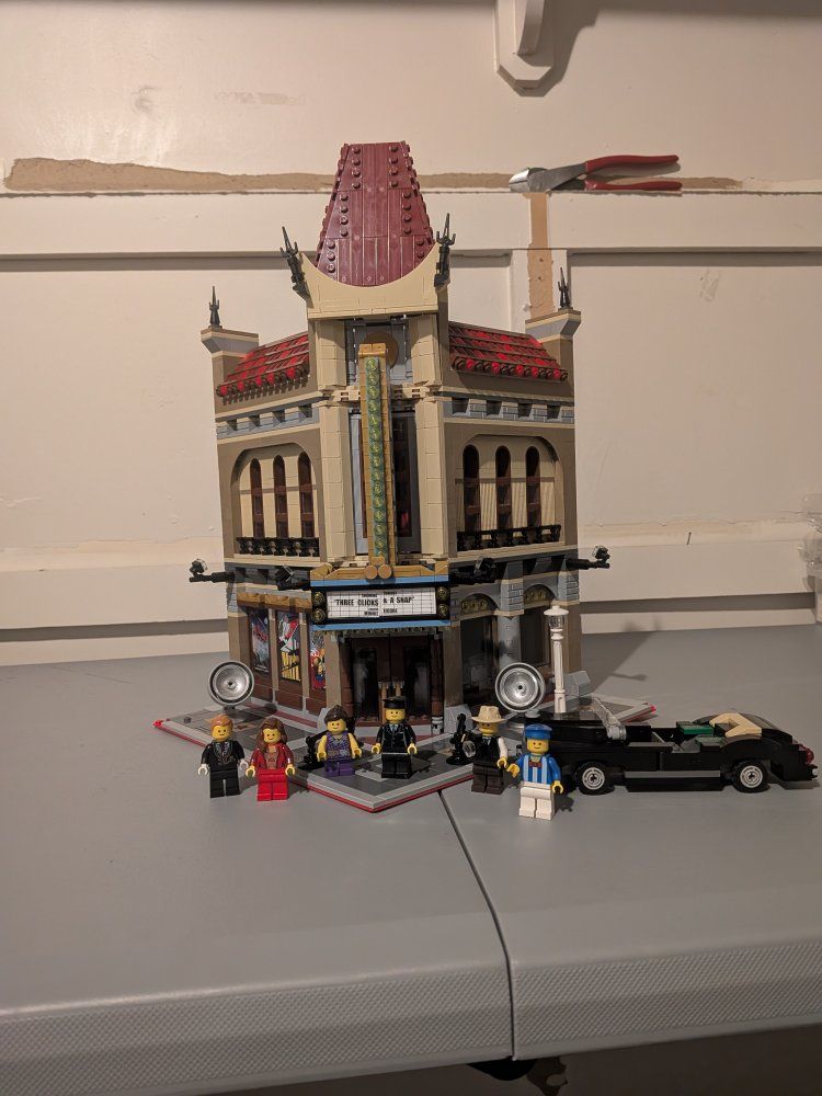 Built Lego Palace Cinema