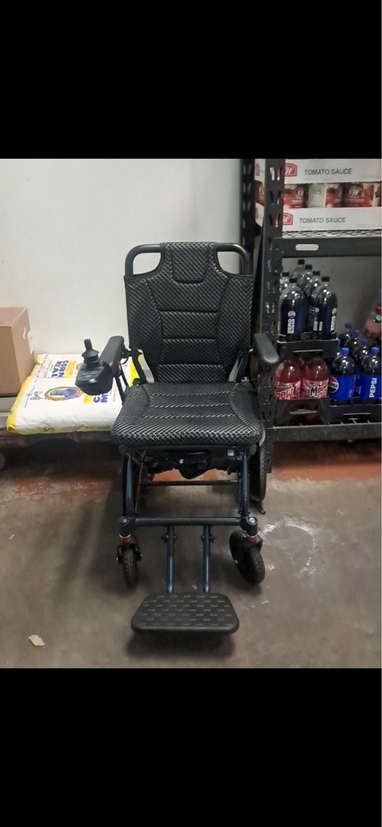 ByteTecpeak Foldable Electric Wheelchair - Portable & Lightweight Powerchair