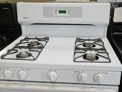 GE White GAS Stove~90 Day Guarantee