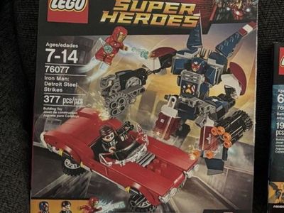 LEGO Marvel Comics Super Heroes Iron Man: Detroit Steel Strikes 76077