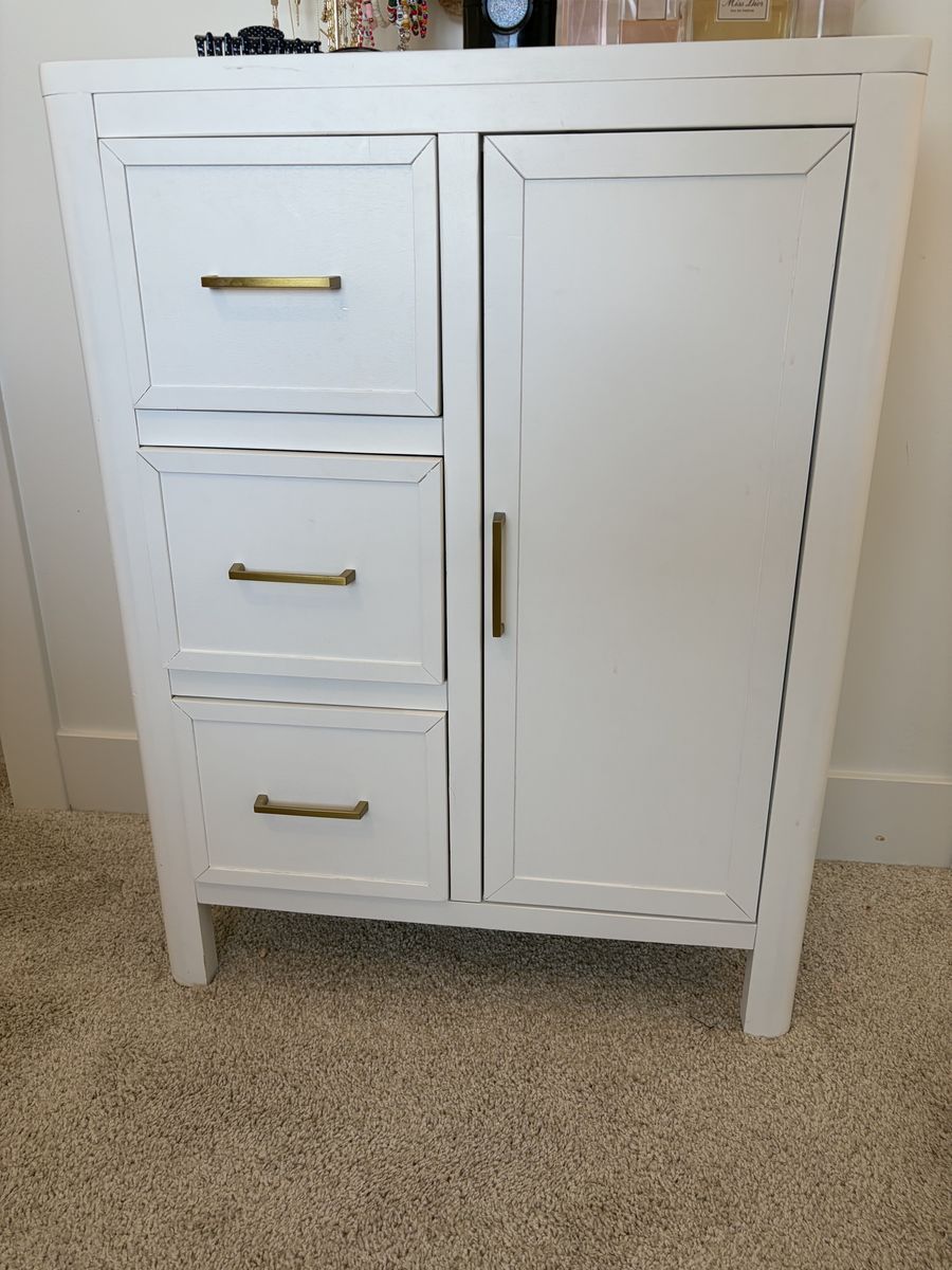 Darling Cabinet Three Drawer One Door